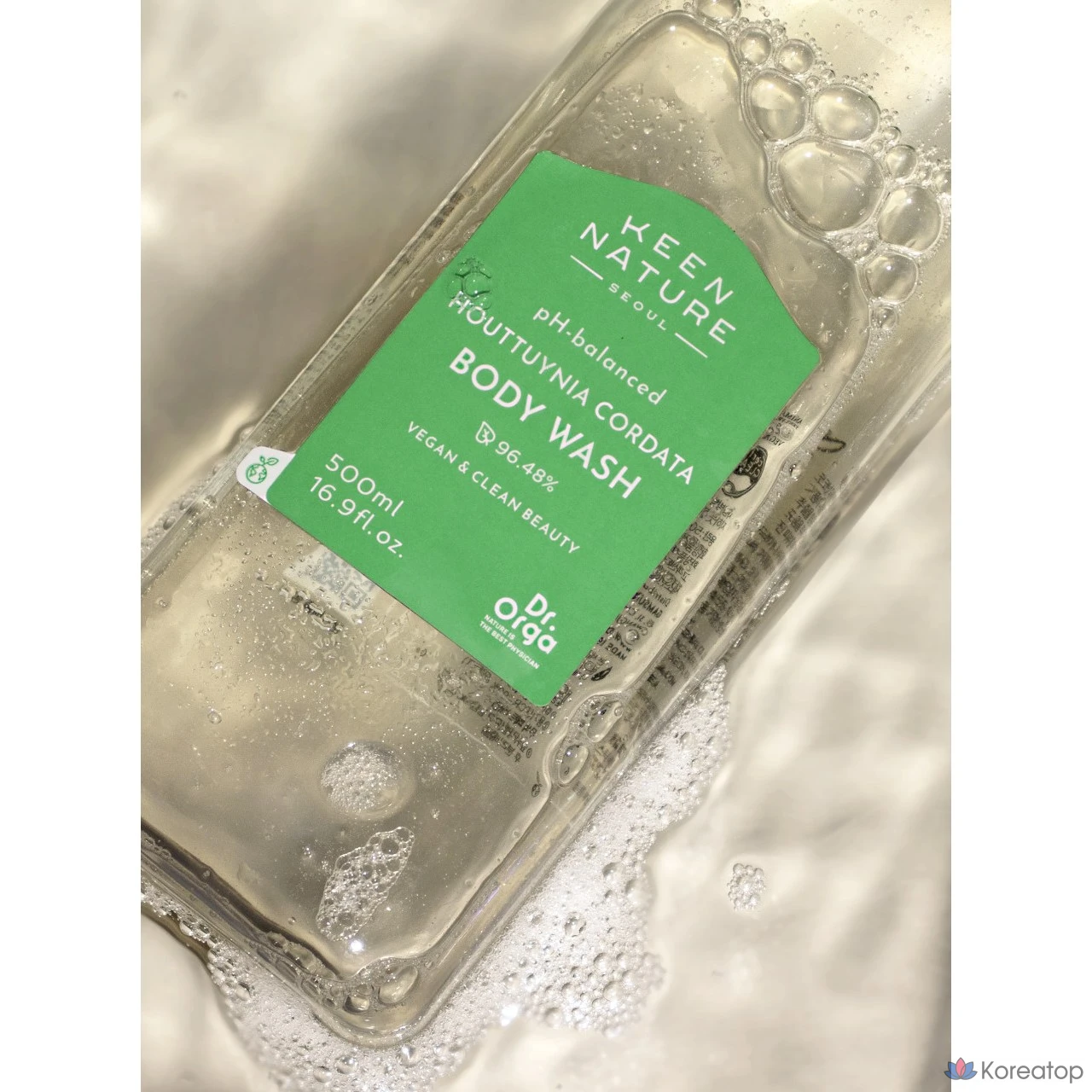 Гель для душа Dr. Orga с мягкой кислотностью и экстрактом полыни, 500 мл, 1 шт.