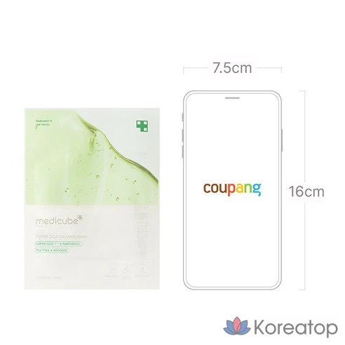 Medicube Cica Успокаивающая маска, 1 шт., 1 упаковка