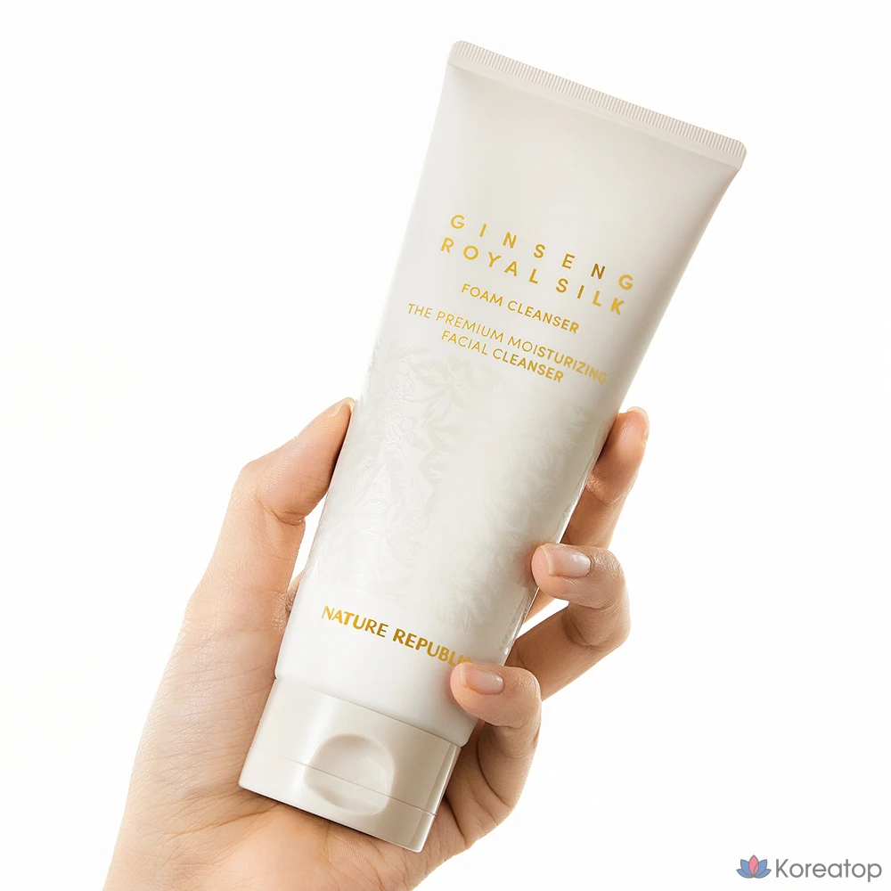 Пенка для умывания Nature Republic Jinsheng Royal Silk, 150 мл, 1 шт