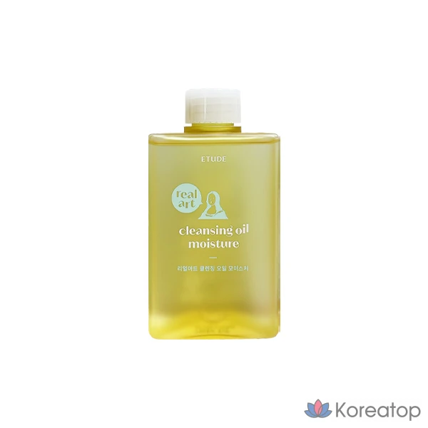 Увлажняющее очищающее масло Etude House New Real Art, 185 мл, 1 шт.