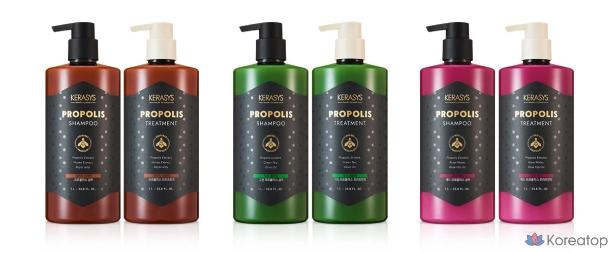 Средство для восстановления повреждений KeraSys Propolis, 1 л, 1 шт.