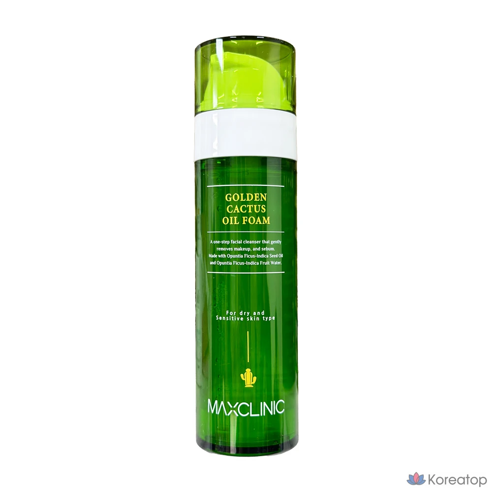 Очищающая пенка-масло MAXCLINIC Gold Cactus, 1 шт., 110 г
