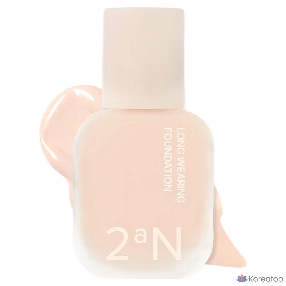 Тональный крем 2an Long Wearing Foundation, оттенок 19 Pale Beige, 30 мл, 1 шт.