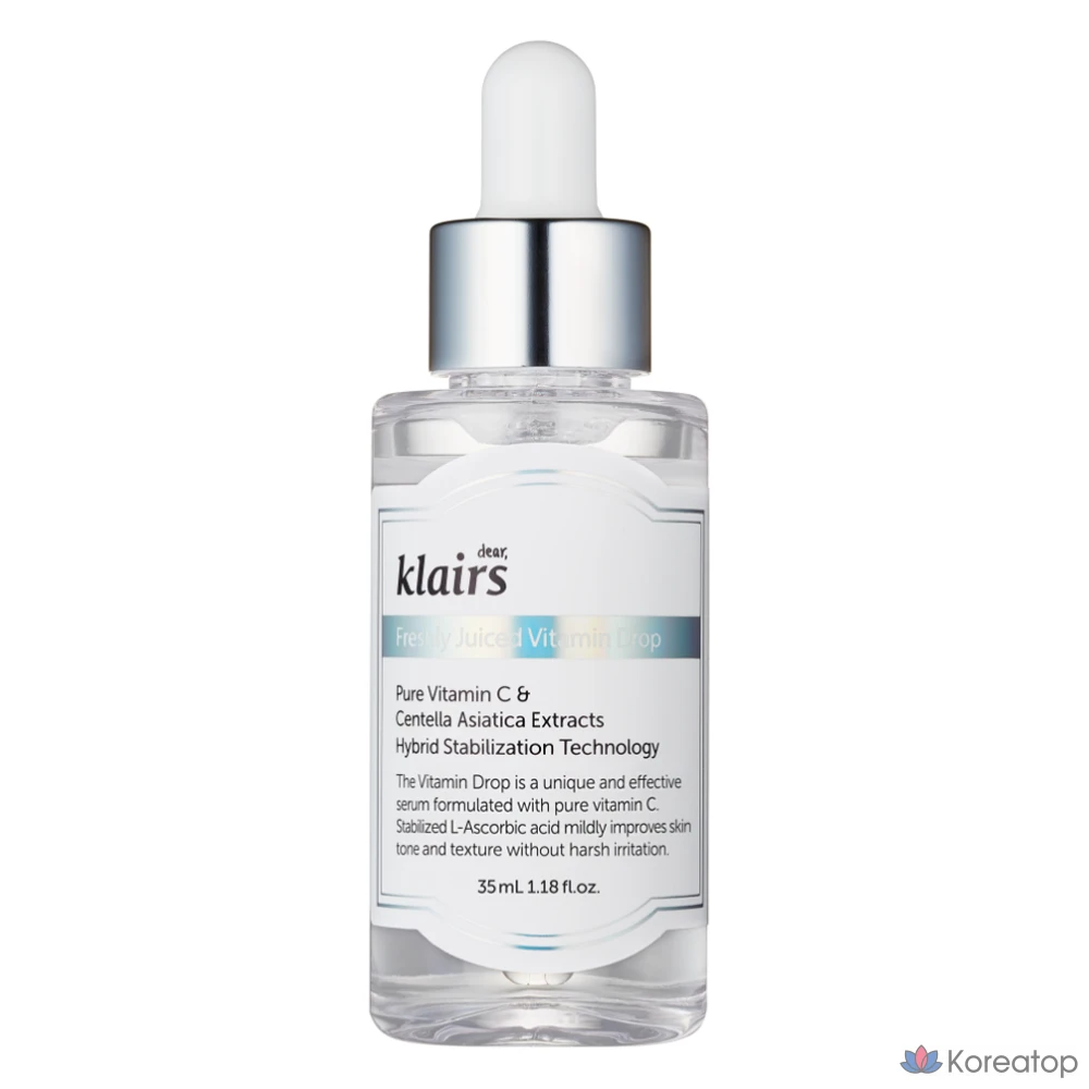 Витаминные капли Dear, Klairs Freshly Juiced, 1 шт., 35 мл