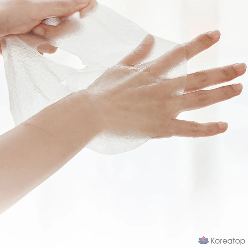 Увлажняющая обертывающая маска с полынью от Hanyul Young, 5 штук, 1 упаковка, фото 6