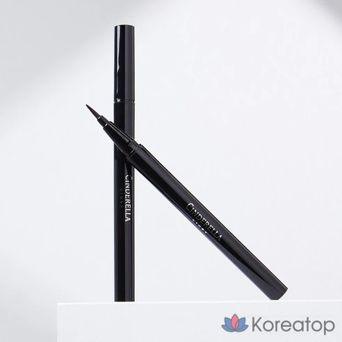 Подводка для глаз Cinderella Story Touch-Up Eyeliner угольно-чёрный