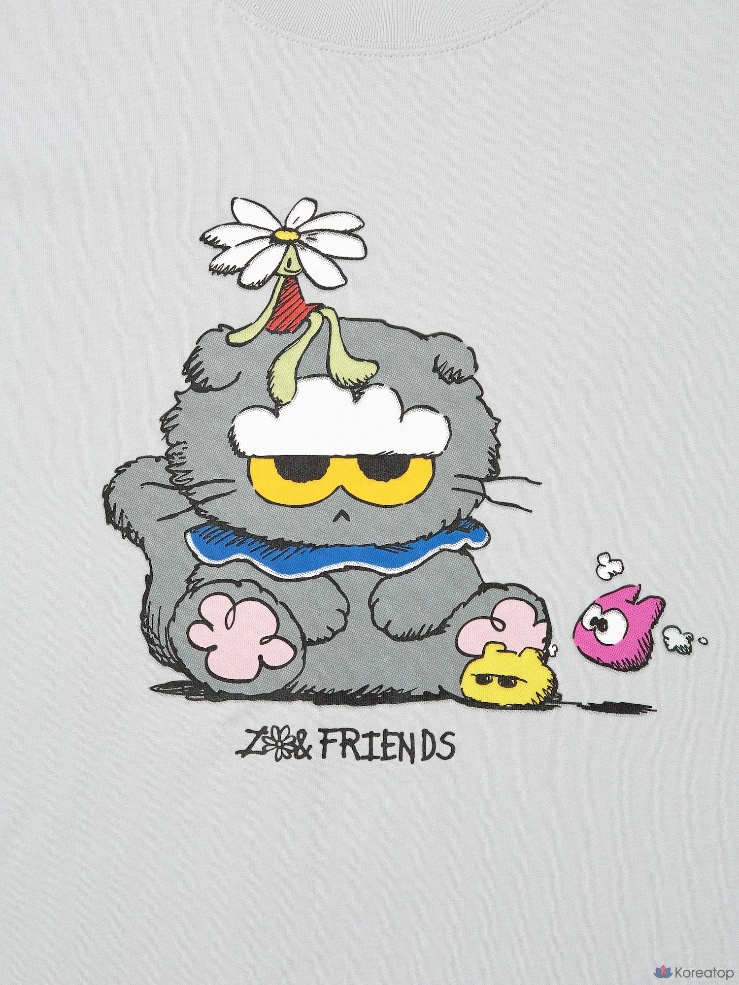 Футболка Uniqlo ZO&amp;FRIENDS UT Graphic T, черный