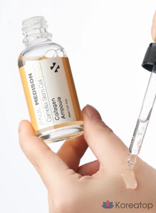 Ампула PAUL MEDISON с коллагеном, полученным из стволовых клеток камелии, 30 мл, 1 шт.