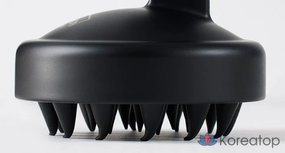 Щетка для чистки кожи головы и окрашивания волос Dr. Banggiwon, черная, 1 шт.