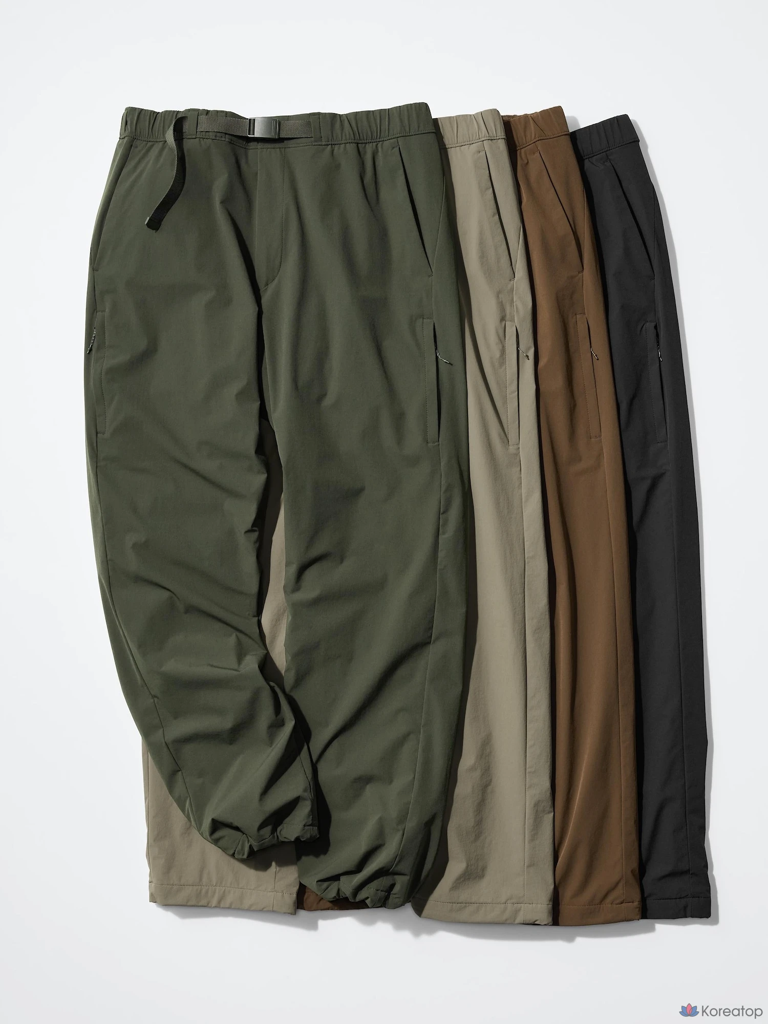 Брюки Uniqlo Warm Easy Pants, длина штанины 71-77 см