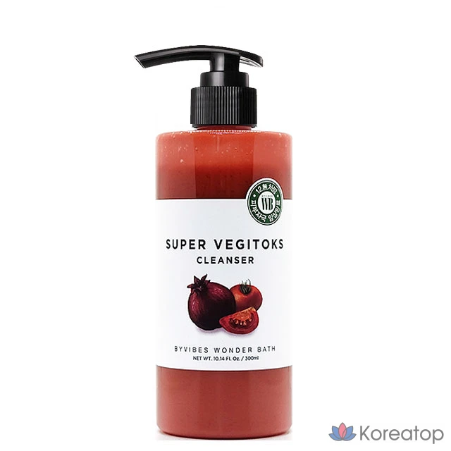 Очищающее средство Wonder Bath Vegitox, красное, 300 мл, 1 шт.