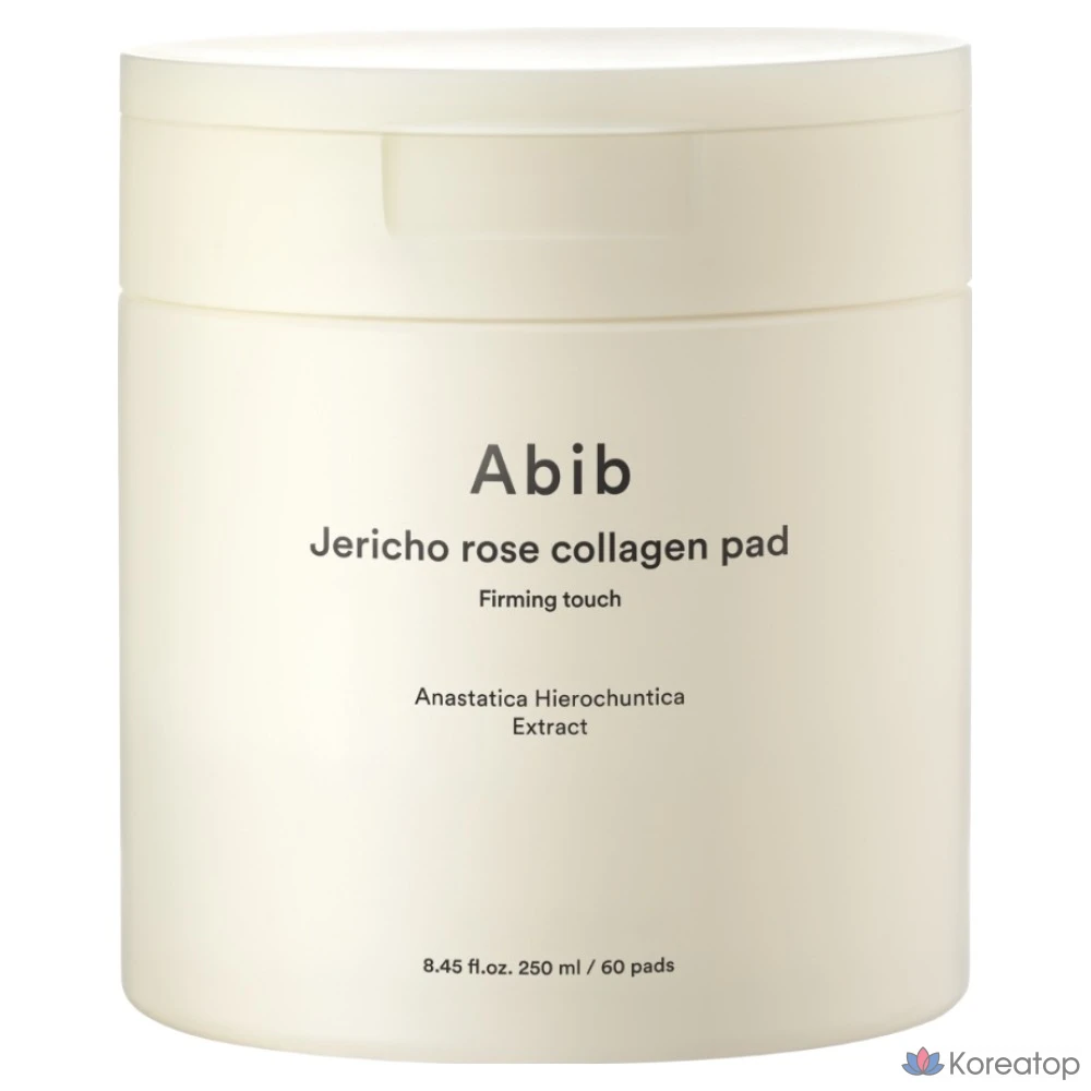 Коллагеновые подушечки Abib Resurrection для укрепления кожи, 250 мл, 1 упаковка, 60 листов.