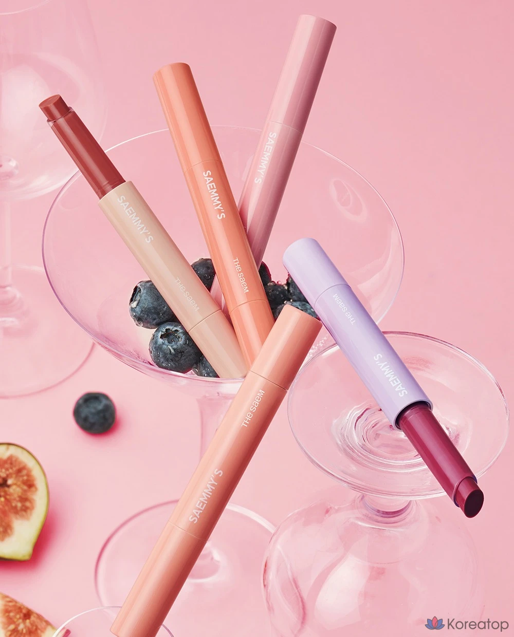 Тающий бальзам для губ The Saem's Syrup Shot, оттенок 06 Berry Soufflé, 1,8 г, 1 шт., фото 4