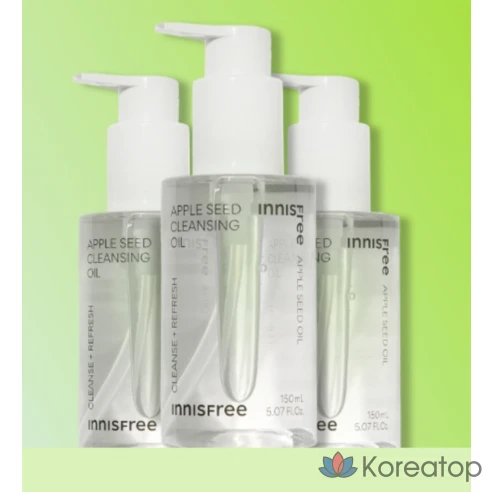 Гидрофильное масло с экстрактом яблочных косточек Innisfree, 150 мл
