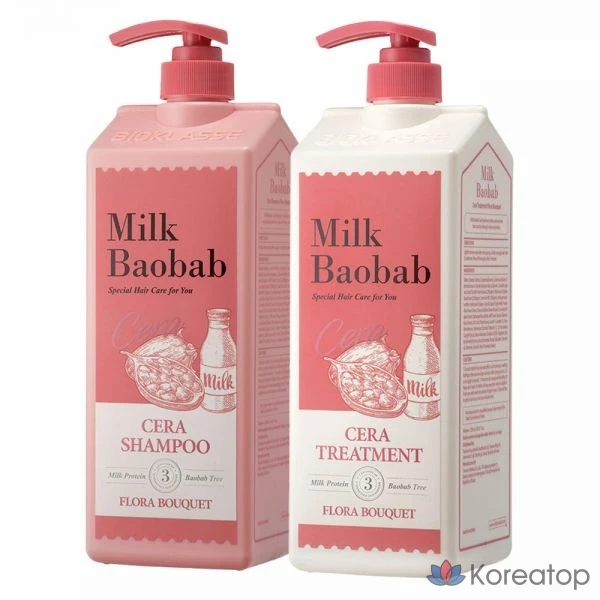 Шампунь Milk Baobab «Цветочный букет» 1200 мл