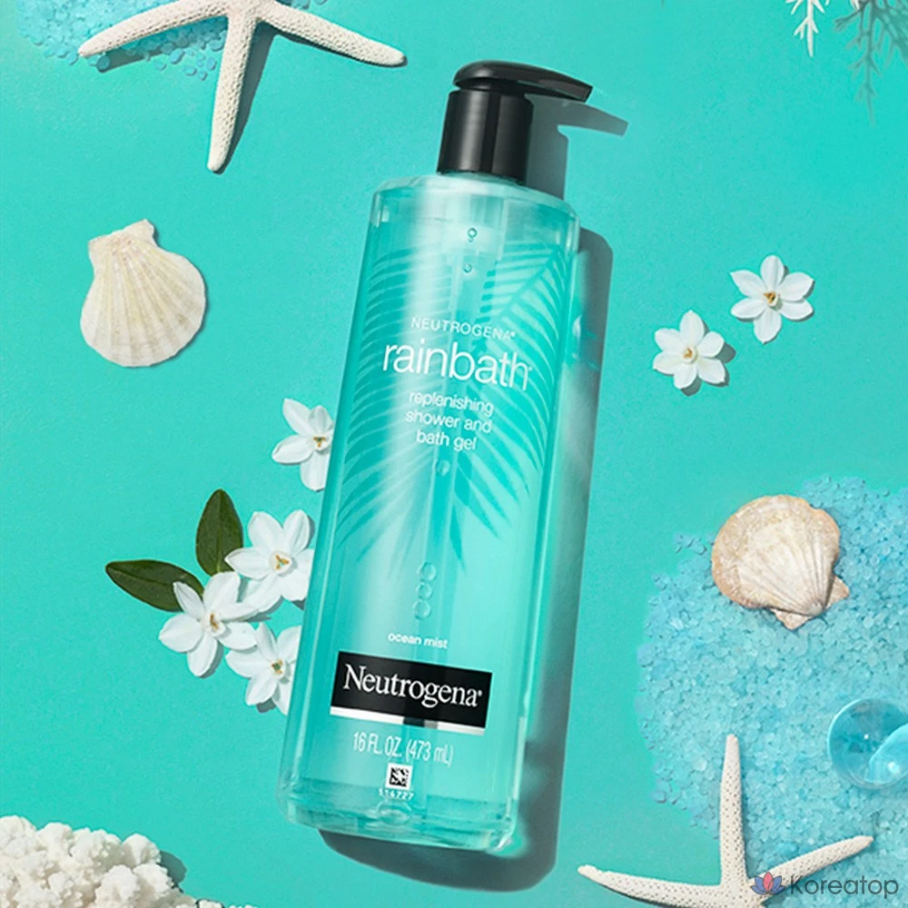 Гель для душа Neutrogena Rainbath Ocean Mist с ароматом чистой воды, 473 мл, 1 шт.