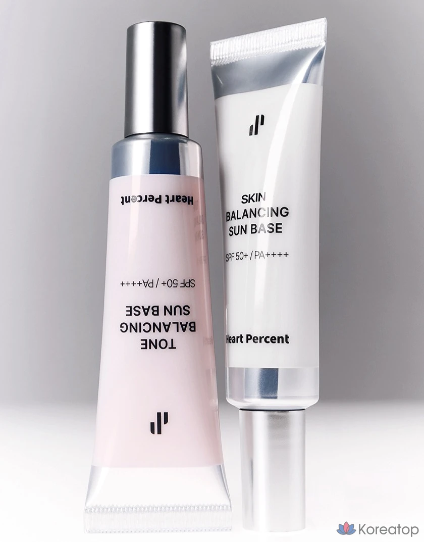 Солнцезащитная основа Heart Percent Tone Balancing Sun Base SPF50+ PA++++, 30 мл, 1 шт.
