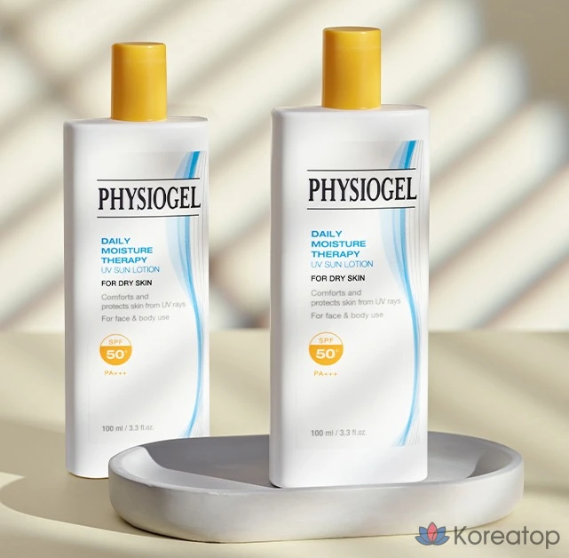 Солнцезащитный лосьон Physiogel Daily Moisture UV Family Sun Lotion SPF50+ PA+++, 100 мл, 1 шт.