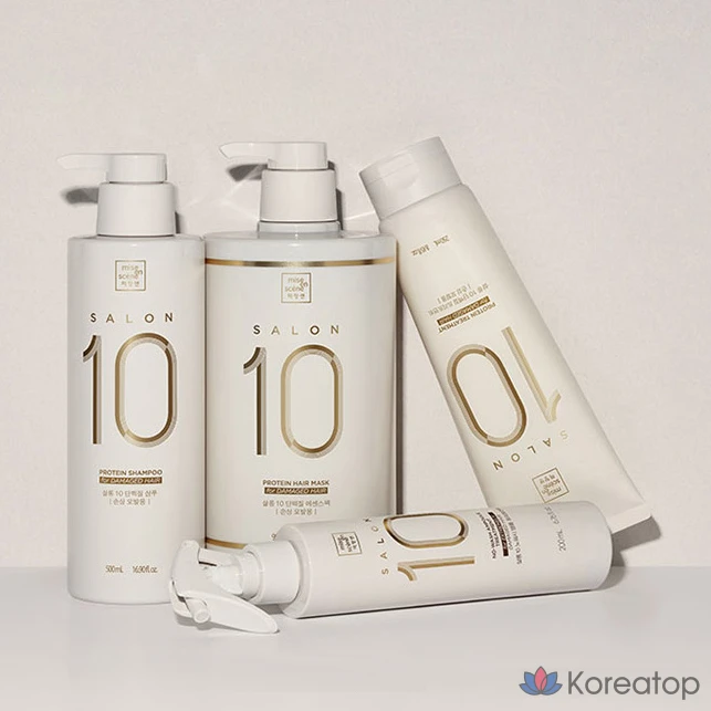 Маска для волос Mise en Scene Salon 10 Protein Essence Hair Pack, 990 мл, 1 шт.