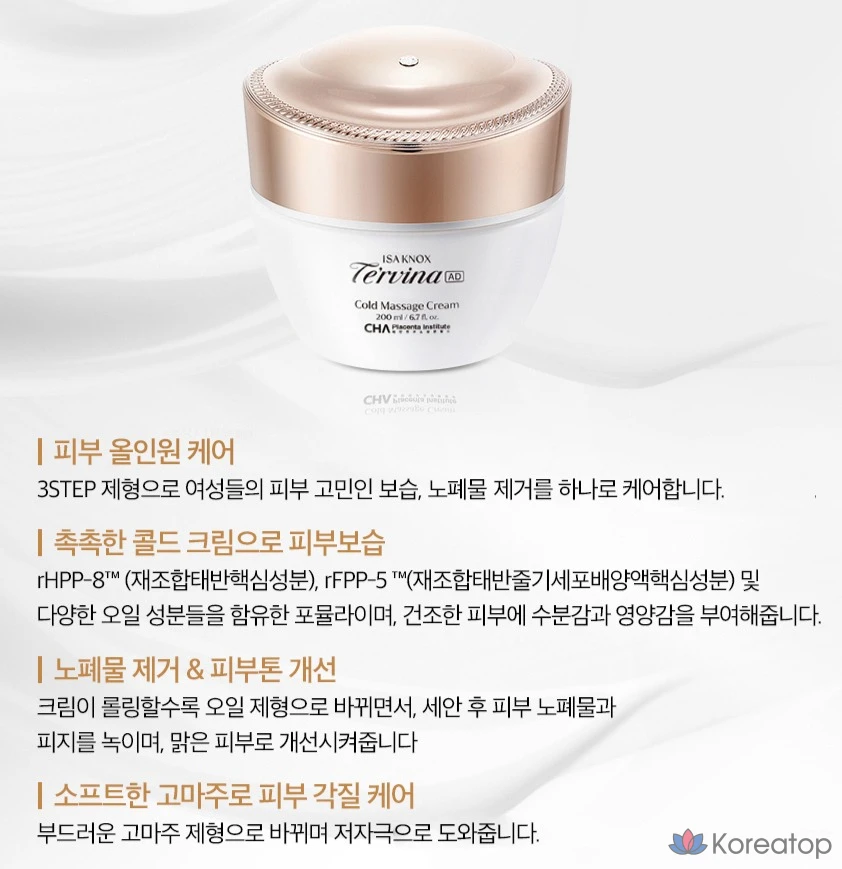 Массажный крем Isa Knox Terbina Advanced Cold, 200 мл, 1 шт.