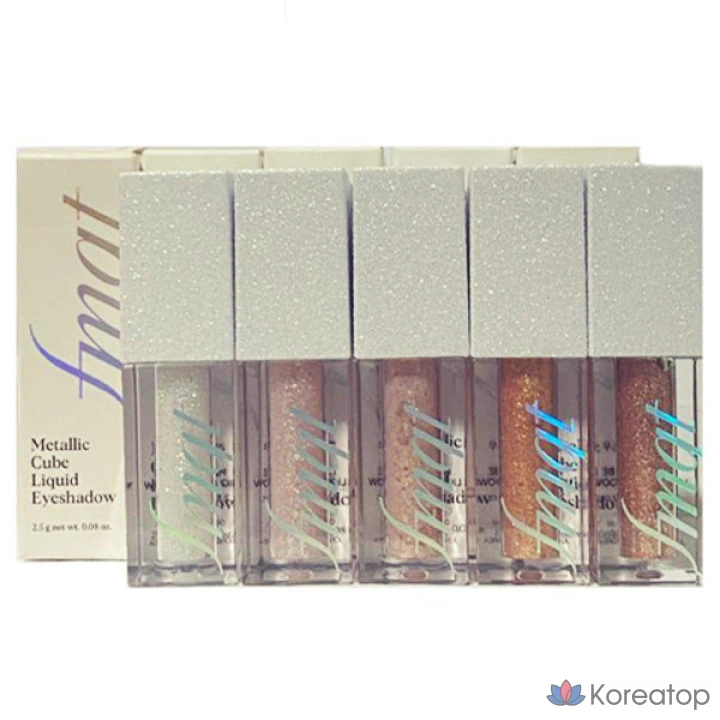 FMGT Metallic Cube, 2,5 г, оттенок 05 Golden Veil, 1 шт.