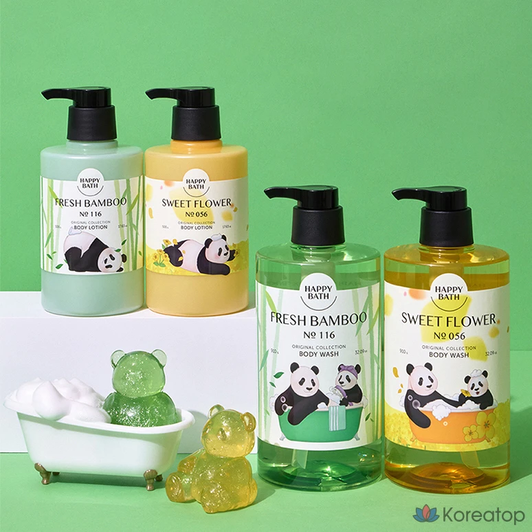 Лосьон для тела Happy Bath Bao Family Original Collection с ароматом сладкой рапсовой пальмы, 500 г, 1 шт.
