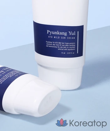 Солнцезащитный крем Pyungang Yul Ato Mild Sunscreen SPF50+ PA++++, 75 мл, 1 шт., фото 6