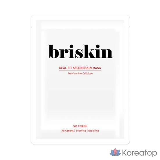 Маска Briskin Real Fit Second Skin Mask SOS Trouble Care, 1 шт.