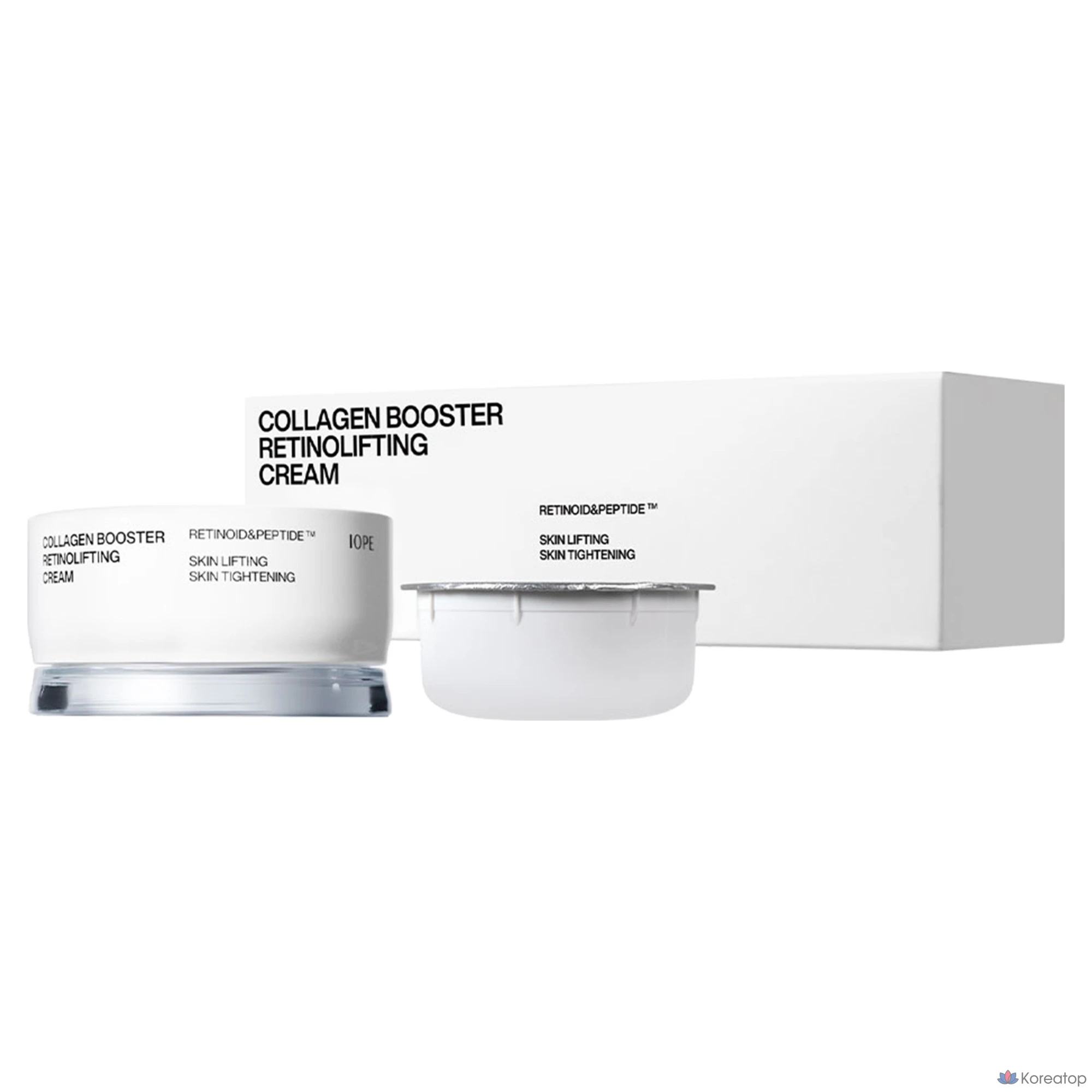 Крем IOPE Collagen Booster Retino Lifting Cream 50 мл + набор сменных блоков 50 мл, 1 комплект