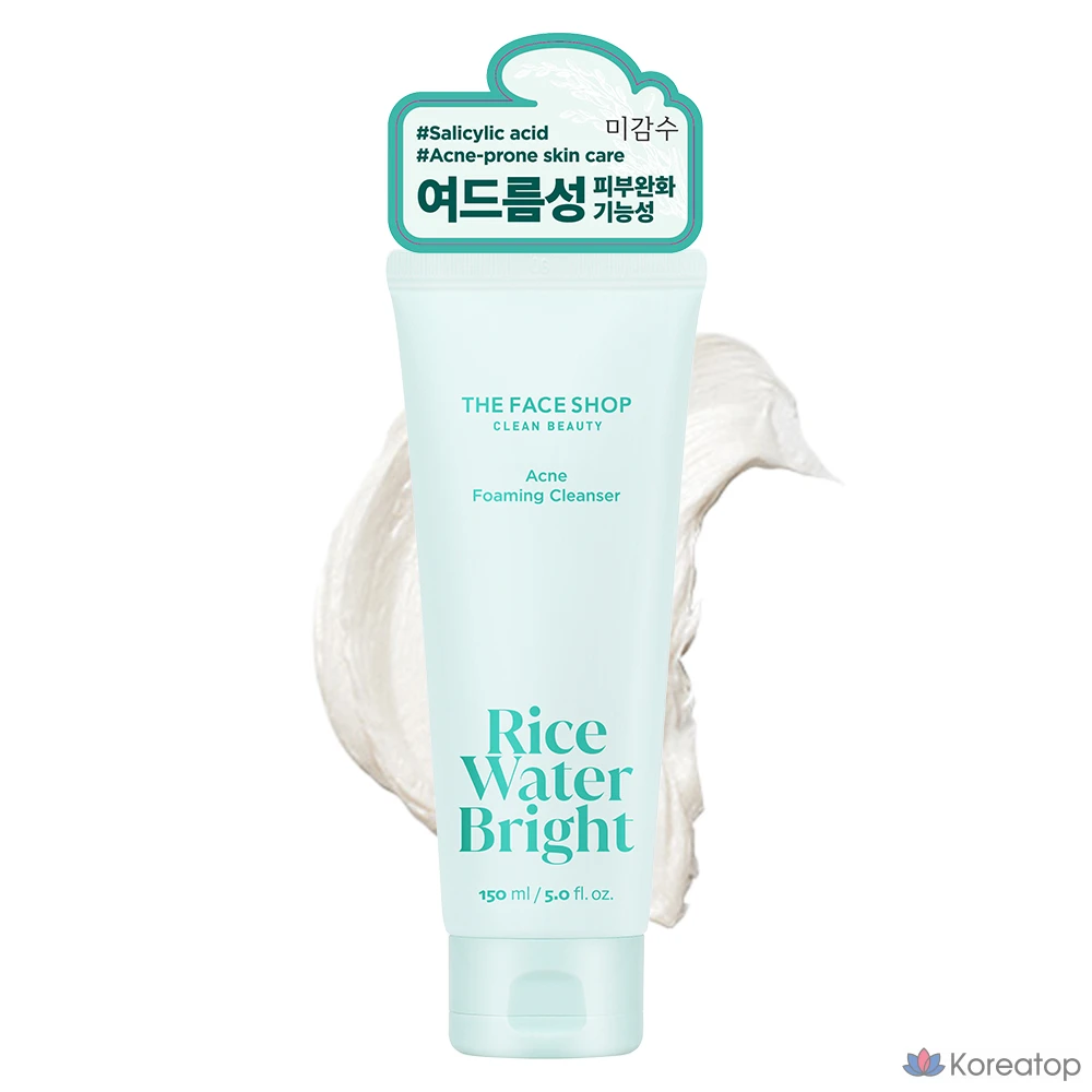 Очищающая пенка для лица The Face Shop Migamsu Bright Acne Cleansing Foam, 1 шт., 150 мл