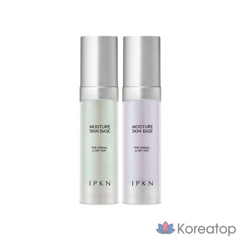 Увлажняющая основа под макияж для нормальной и сухой кожи Lipken, Зеленый