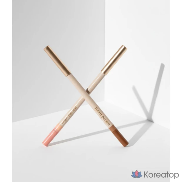 Карандаш для подводки глаз Heart Percent NEW Dot On Mood Gel Eyeliner Pencil, 13 оттенков, нежно-розовый, 1 шт.