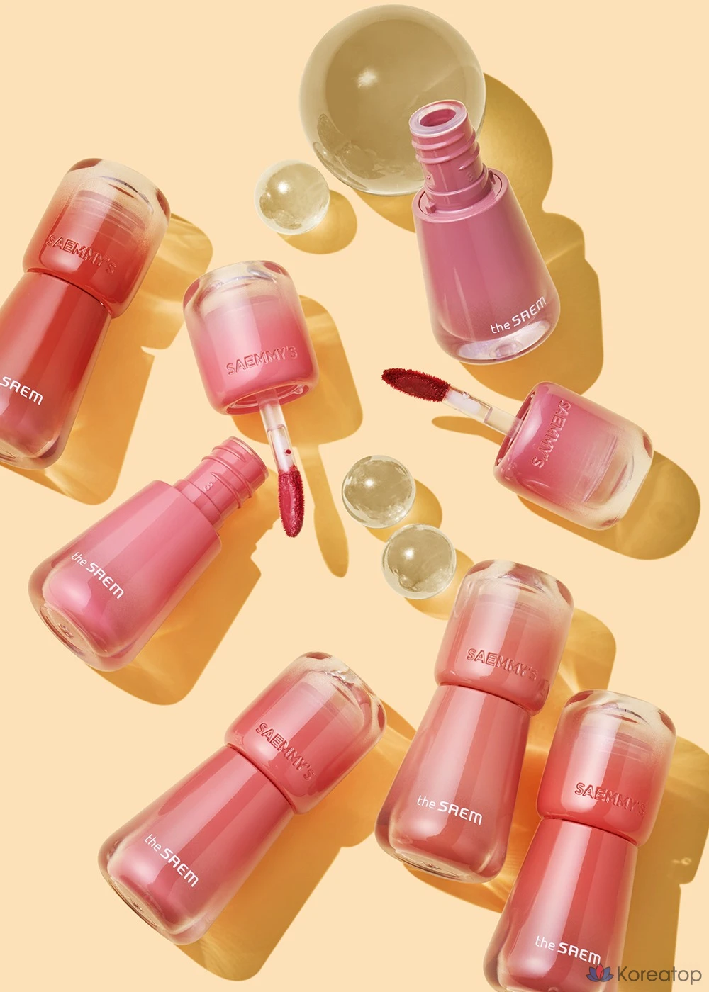 Тинт для губ The Saem Aid Shot, оттенок 09 «Розовый лимон», 3,2 г, 1 шт., фото 4