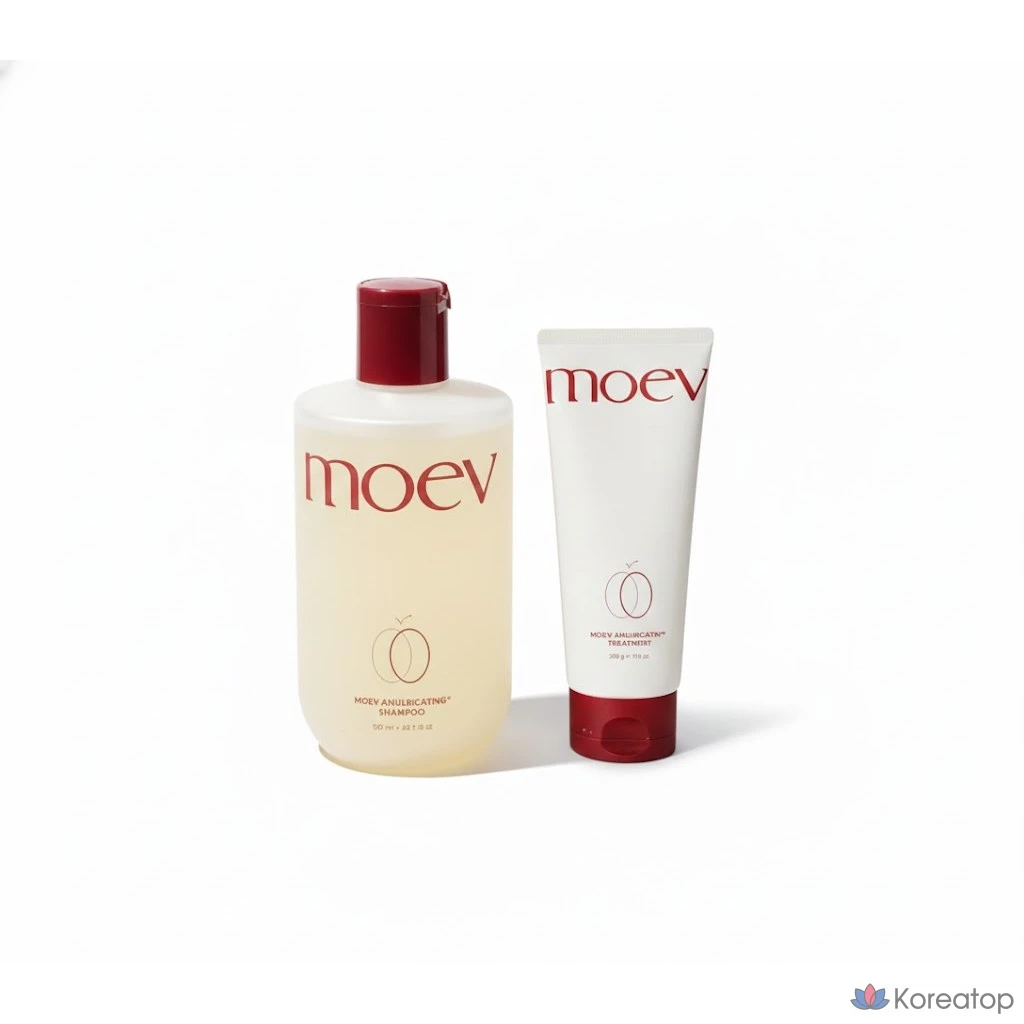 Набор Moev Anukatin: шампунь 300 мл + средство для ухода 200 мл, 2 набора.