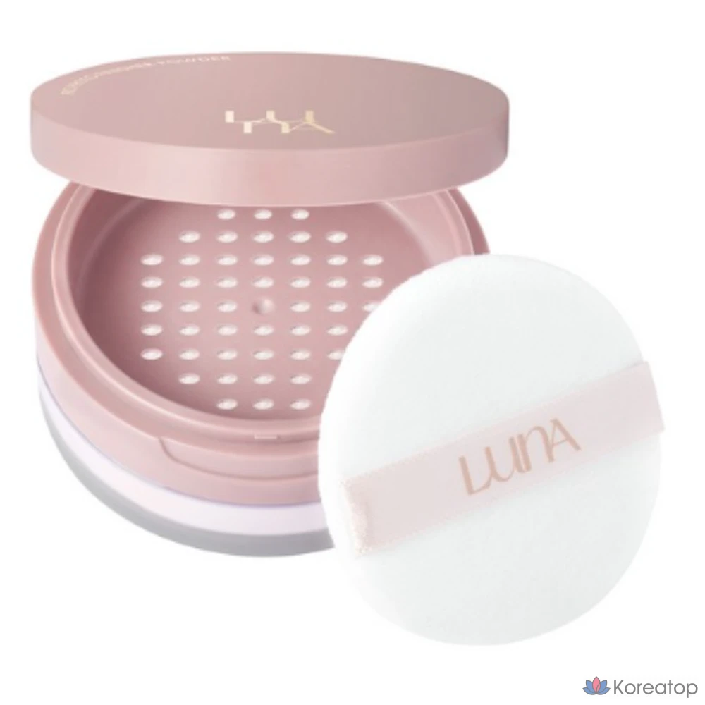Пудра Luna Pro Photofinisher Powder 10 г SPF45 PA+++, 1 шт., розовый