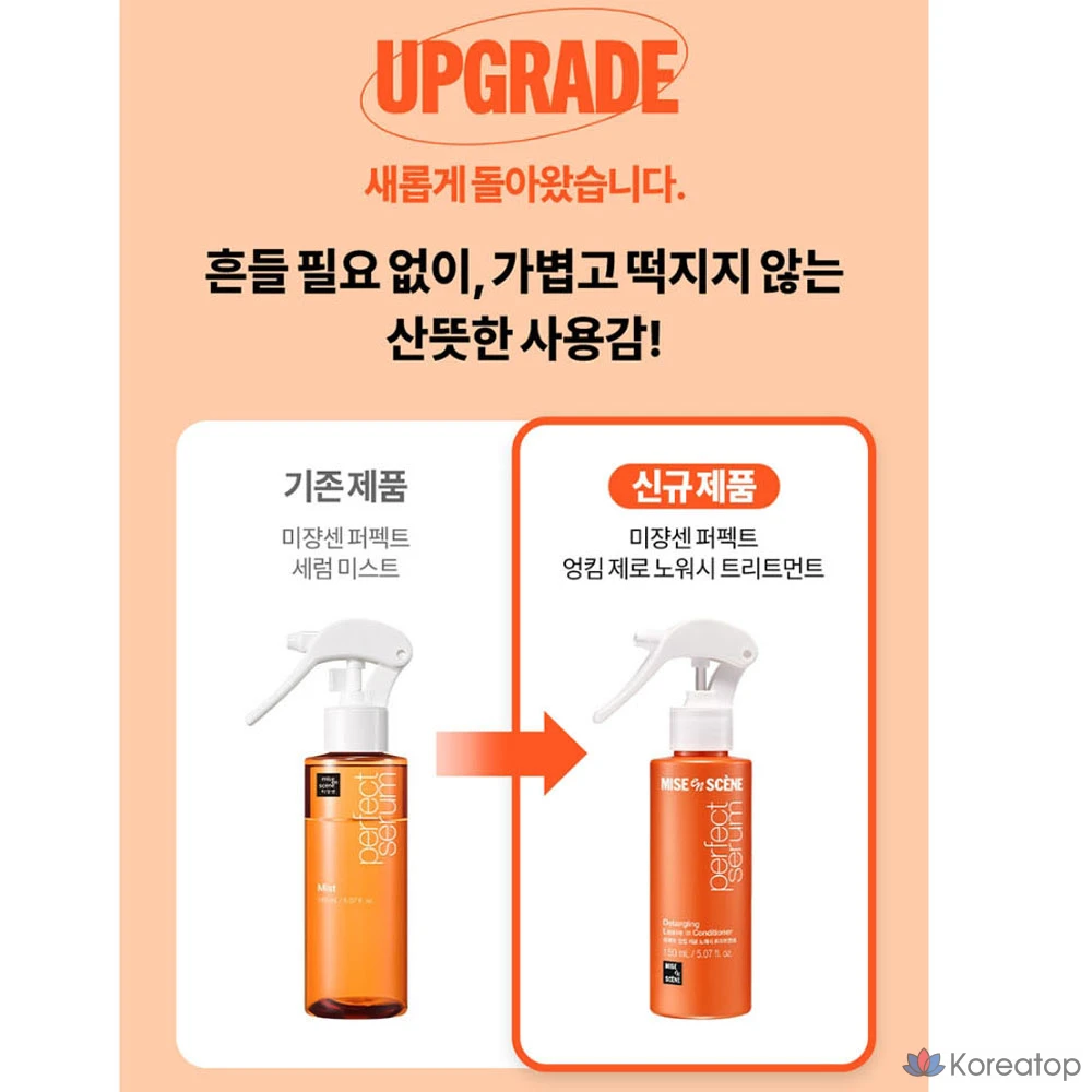 Спрей для волос Mise en Scene Perfect Serum, 150 мл, 1 шт.