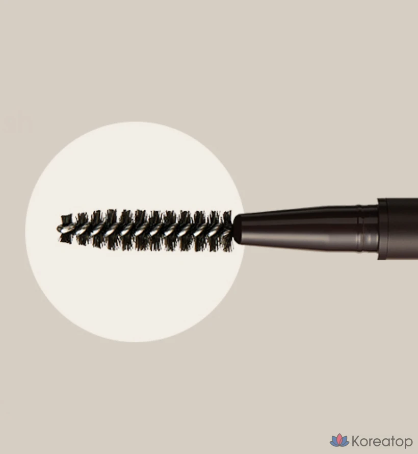 Карандаш для бровей OBge Easy Pencil Brow, 0,08 г, темно-серый, 1 шт., фото 5