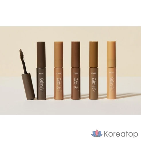 Тушь для бровей Etude House Color My Brows №4 Натуральный коричневый, 4,5 г