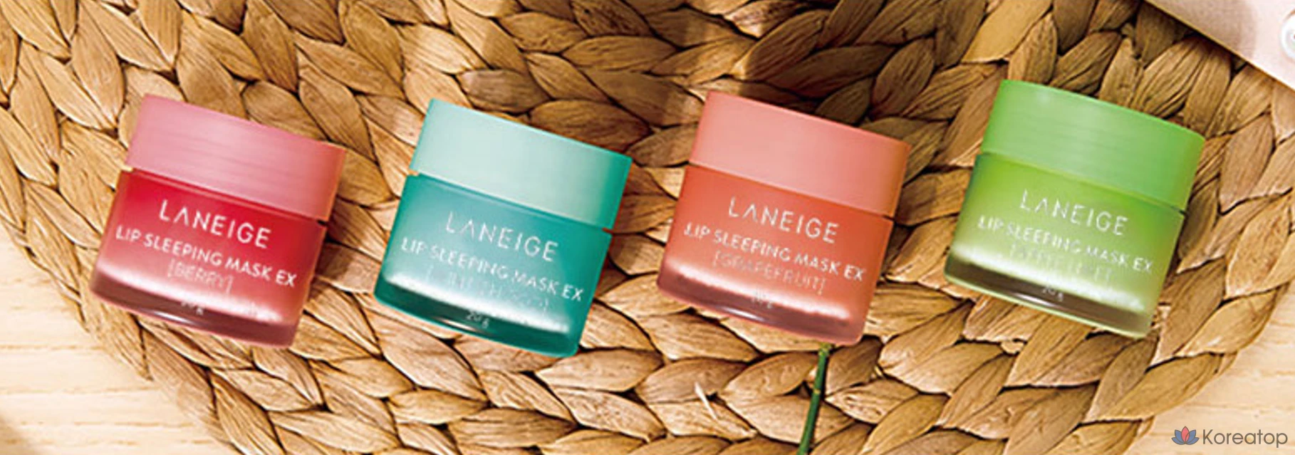 Ночная маска для губ Laneige Lip Sleeping Mask EX, Яблоко-лайм, 20 г, 1 шт.