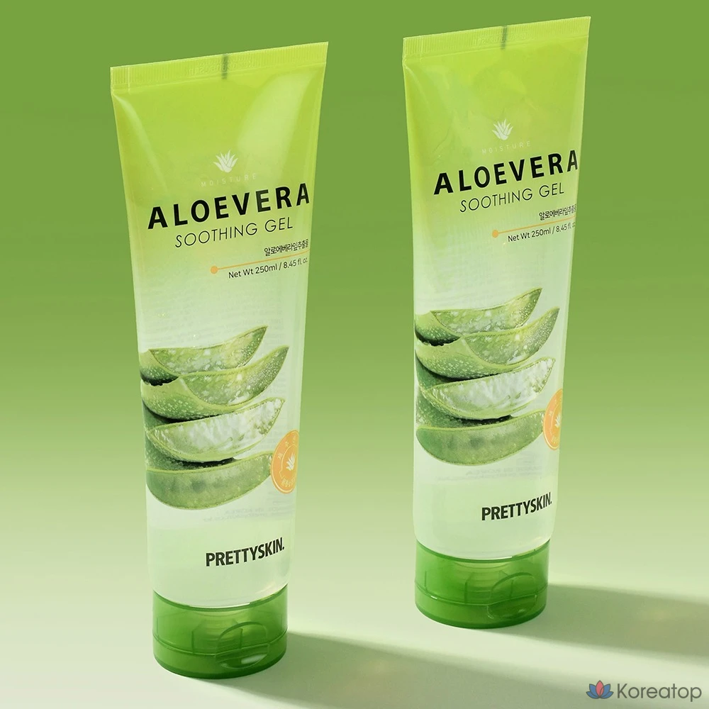 Успокаивающий гель с алоэ вера PrettySkin, 1 шт., 250 мл