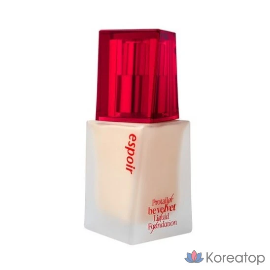 Тональный крем Espoir Pro Tailor Be Velvet SPF22 PA++ 30 г, 1 шт., бежевый