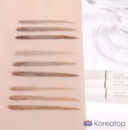 fmgt ink graphite brush pen shading liner, ash black, 1 pack, фото 6