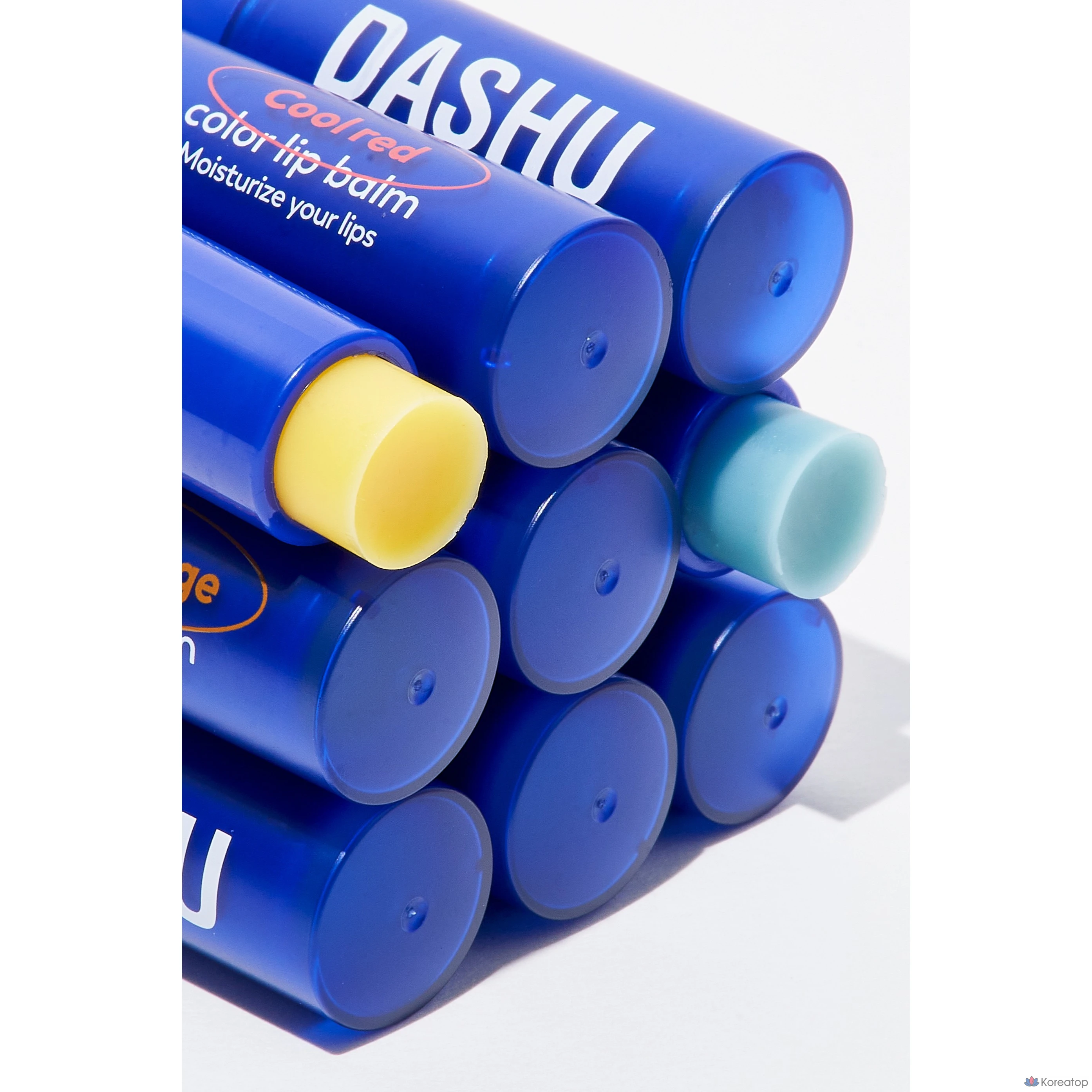 Бальзам для губ DASHU для мужчин, меняющий цвет, 4 г, теплый оранжевый, 1 шт.