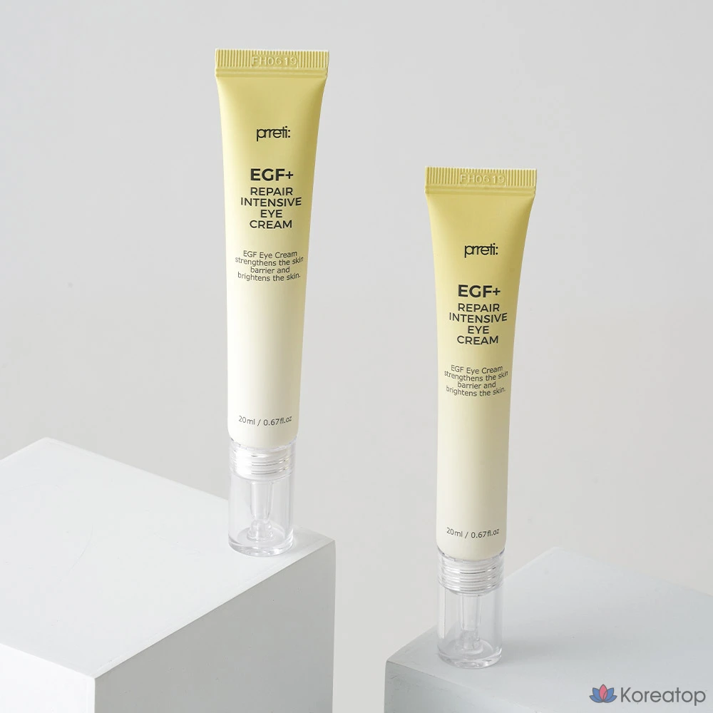 Интенсивный восстанавливающий крем для глаз Prreti EGF+, 20 мл, 1 шт.