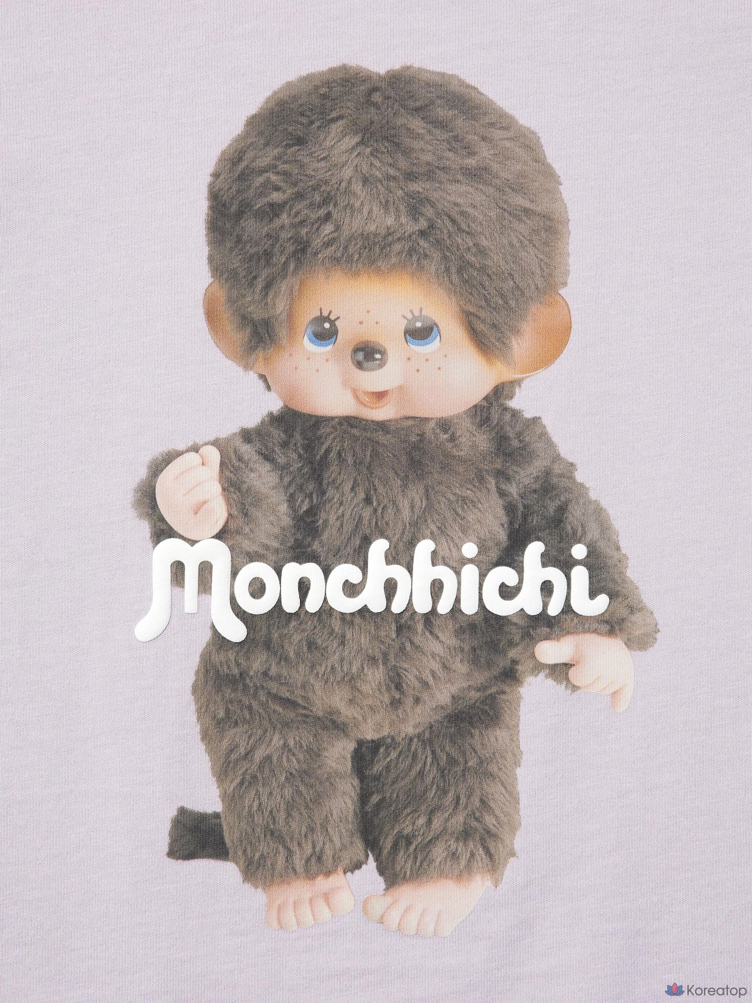 Футболка Uniqlo Monchhichi UT Graphic T, черный
