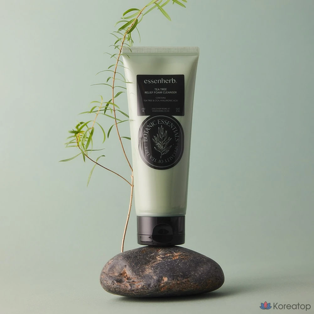 Пенка для умывания EssenHerb Tea Tree Relief Foam Cleanser, 150 мл, 1 шт.