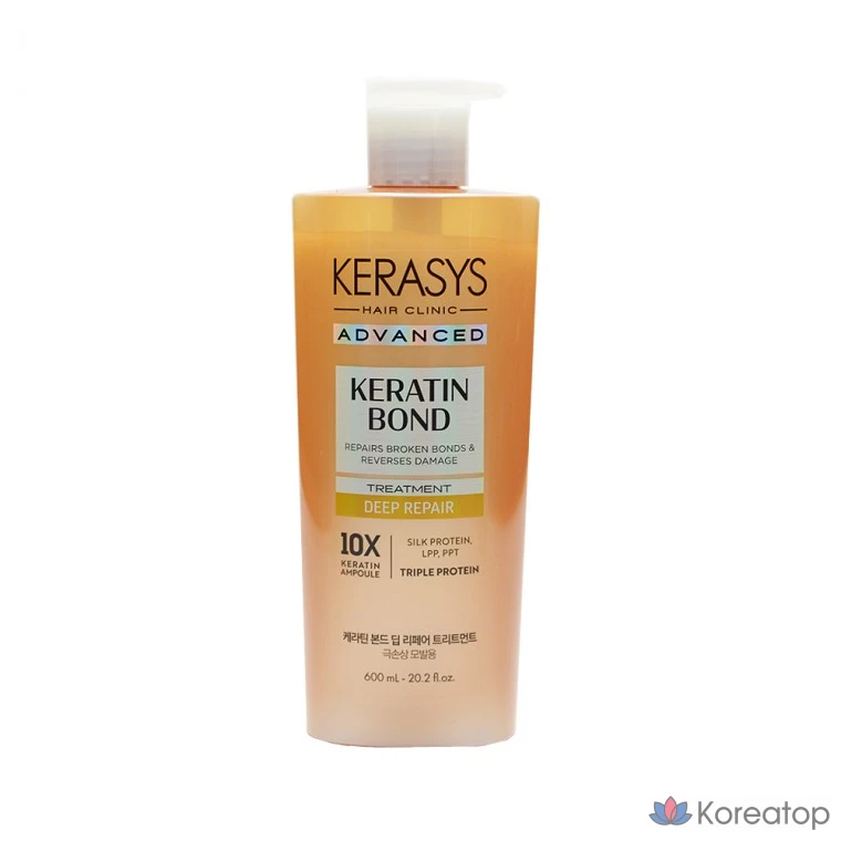 KeraSys Tinbond Deep Repair Treatment Hair Care Damage Care 600ml Management Moisturizing Volume Care, 1 шт., 600 мл