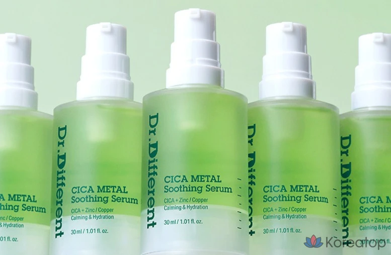 Успокаивающая сыворотка Dr. Different Cica Metal Soothing Serum, 30 мл, 1 шт.