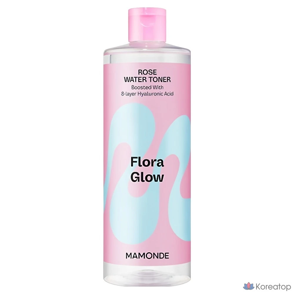 Тонер Mamonde Flora Glow Rose Water Toner, 500 мл, 1 шт.
