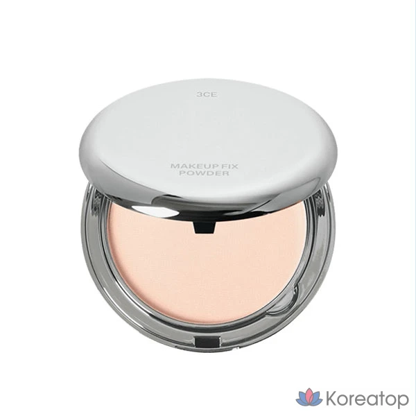 Фиксирующая пудра для макияжа 3CE, светлый оттенок, 1 шт.